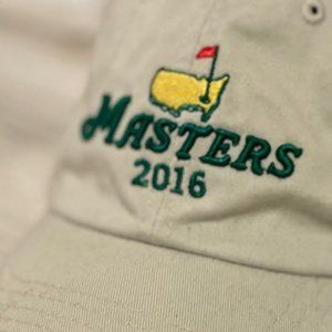 Official Masters hat from Augusta